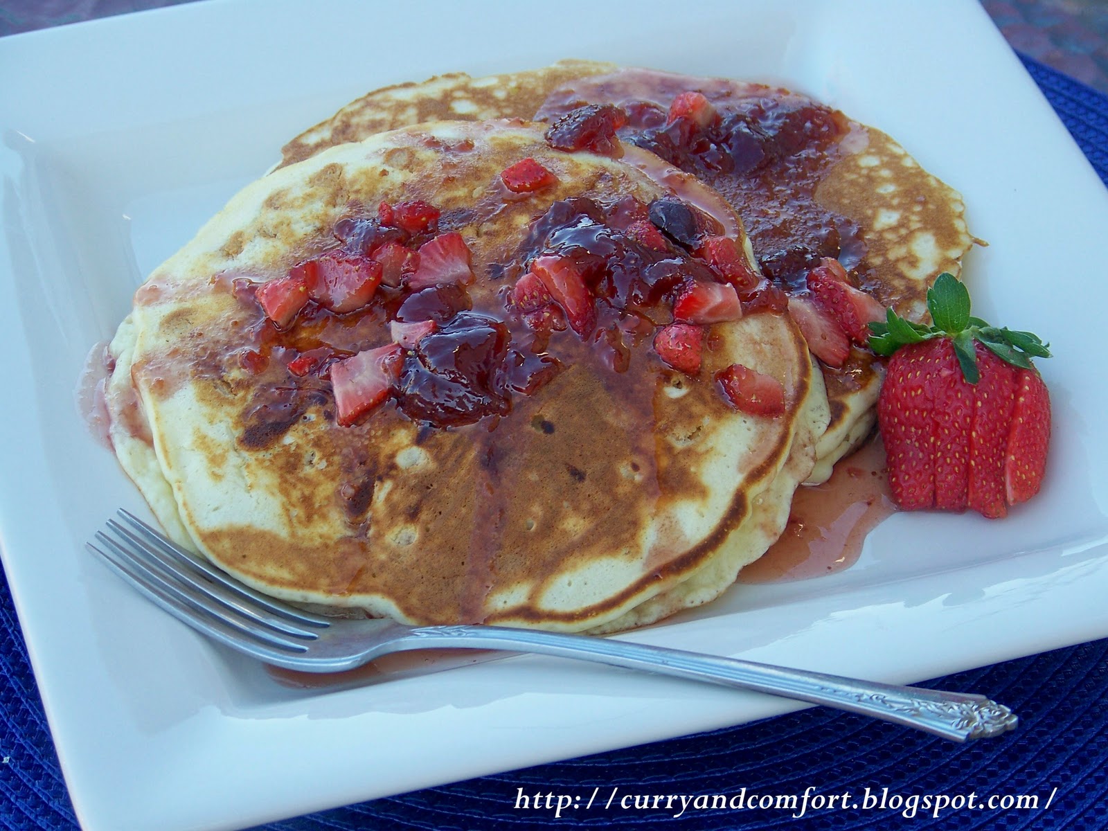 Kitchen Simmer Peanut Butter and Jelly Pancakes