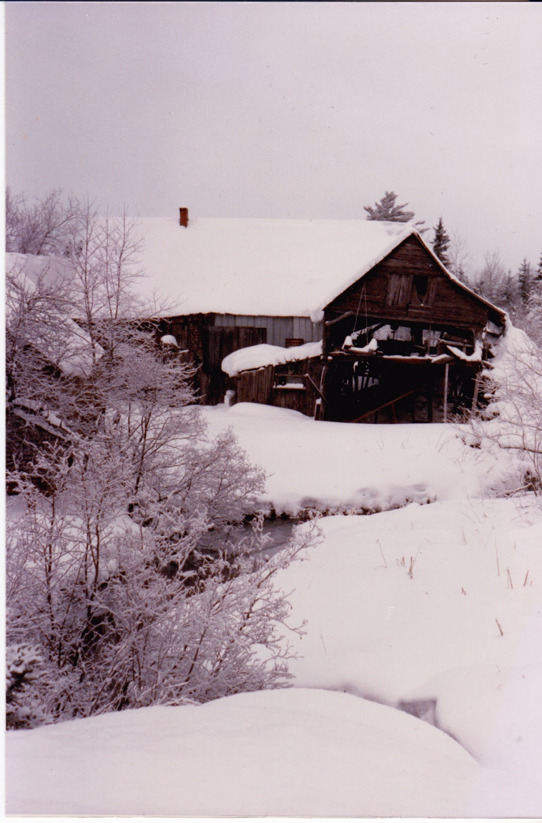 P.E.I. Heritage Buildings Old Saw Mill, Milton (aka Curtisdale)