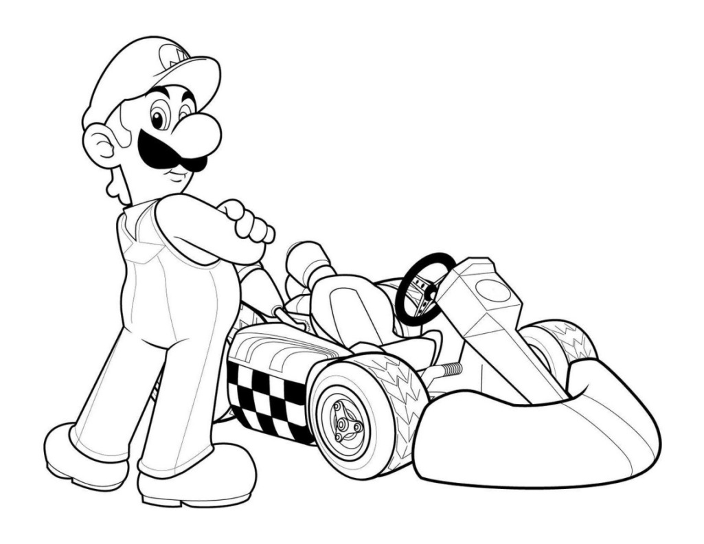 Mario Coloring Pages | Coloring Pages For Kids