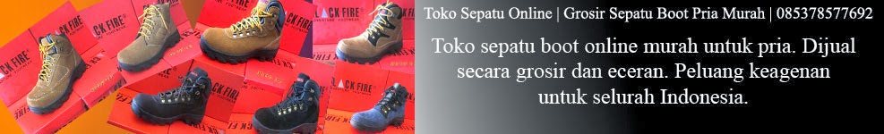 Toko Sepatu Online | Grosir Sepatu Boot Pria Murah | 085267795828
