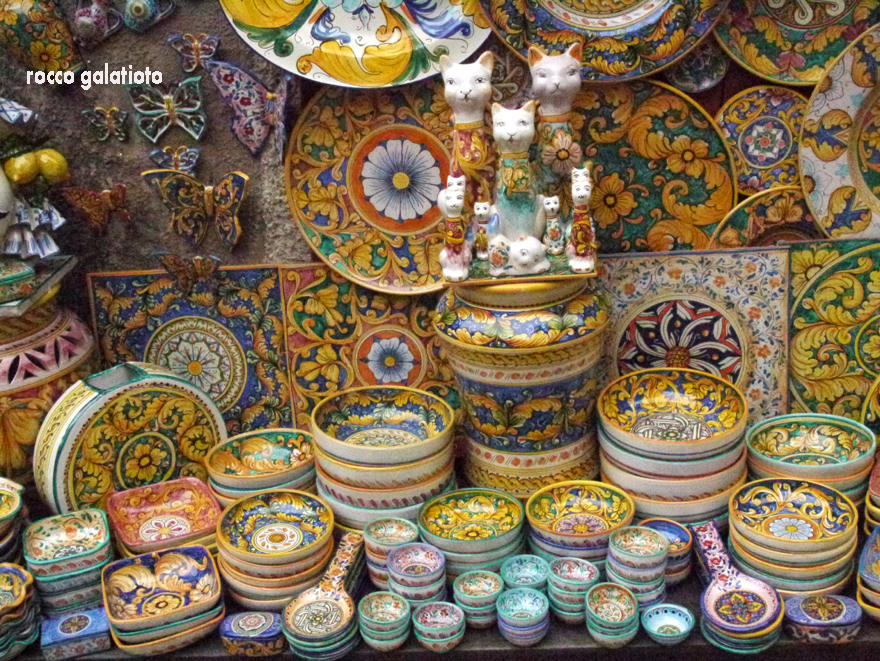 rocco galatioto, photos for relaxation Erice ceramics