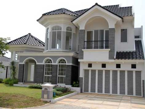 Desain Rumah Klasik Modern Victorian