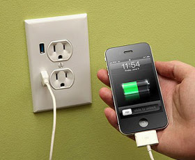 new invention: USB wall out-let