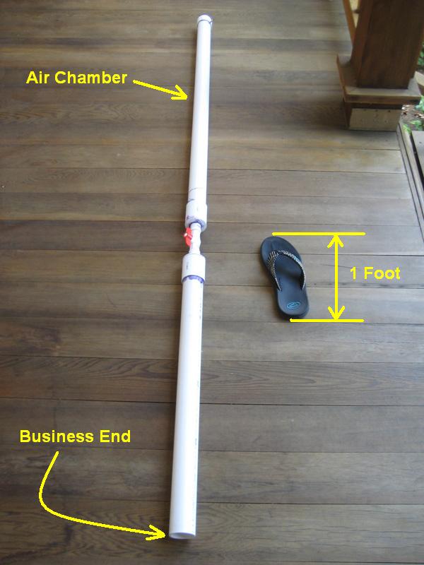 Diy Pneumatic Tennis Ball Launcher Diy Projects