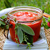 Salsa de tomates asados.
