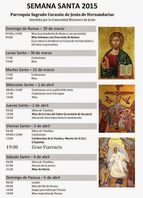 Acción Litúrgica Semana Santa en Paraguay