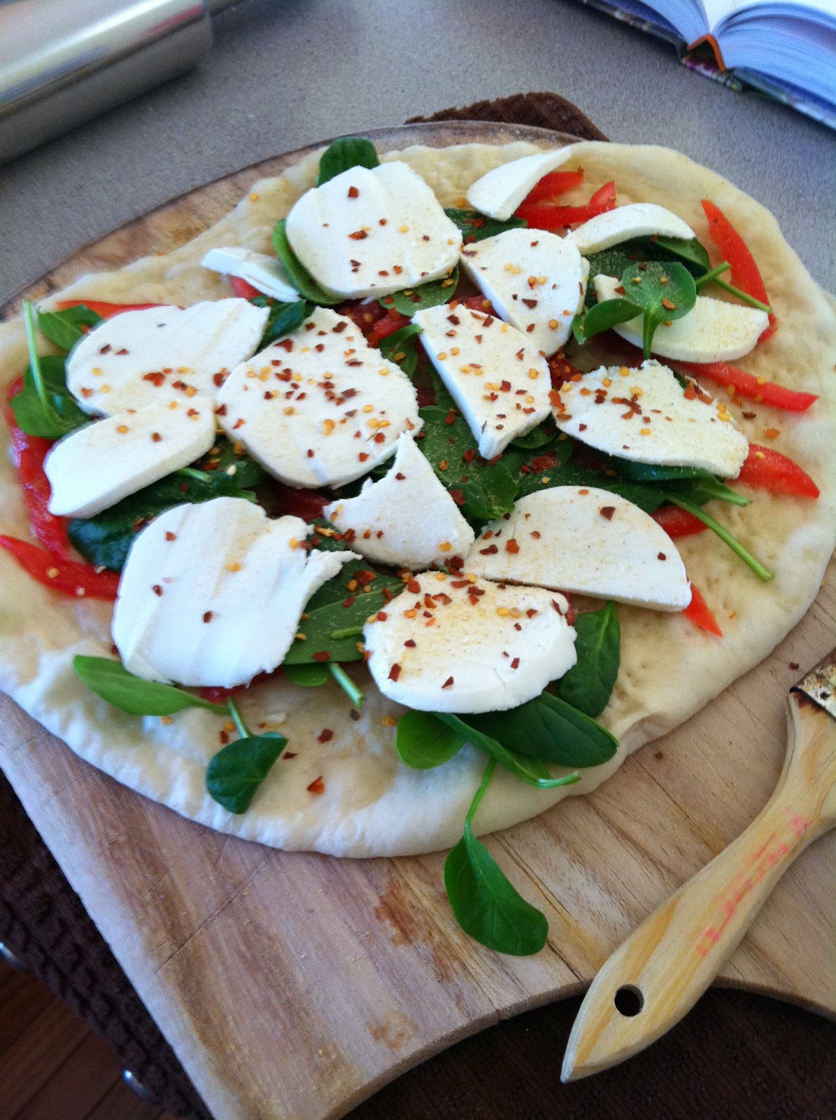 A GIVEAWAY and Alton Brown's Pizza Dough