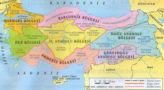 Türkiye’nin Coğrafi Bölgeleri ve Özellikleri