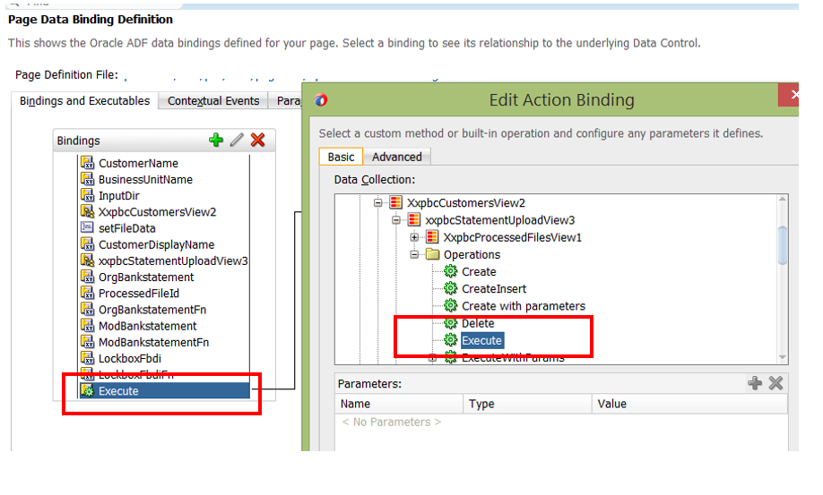 Oracle Applications Custom Development Autorefresh on table in ADF