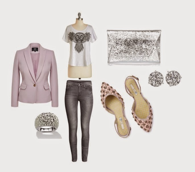 today's agenda Ways to wear a lavender blazer.