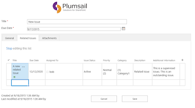 Auto-populating columns of related items in Quick Edit mode.