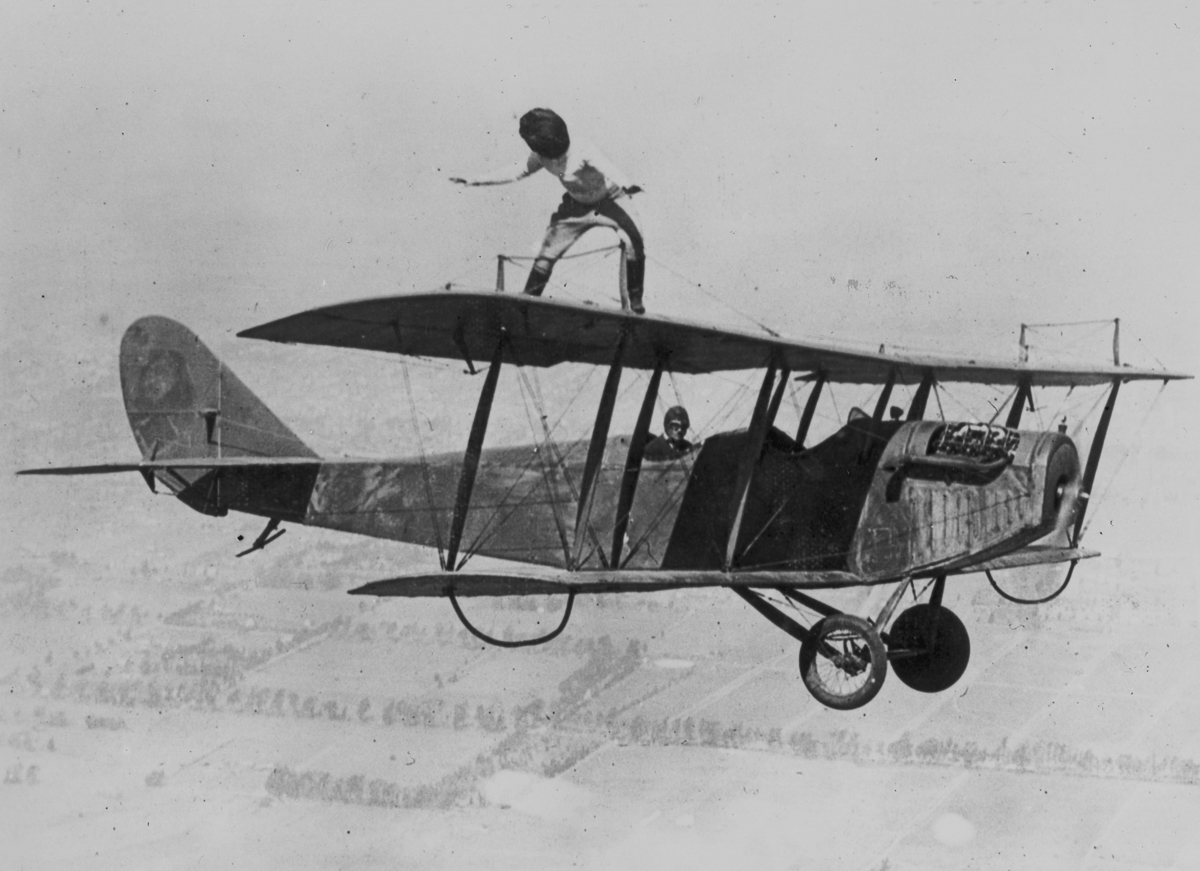 Wing Walkers from the 1920s These Vintage Photos of Daredevils Doing