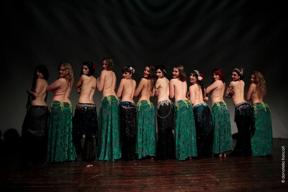 Photo of the day: Amaya Dance Company topless.