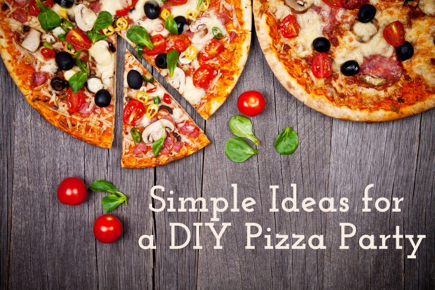 How To Throw A Diy Pizza Party Southern Belle Simple
