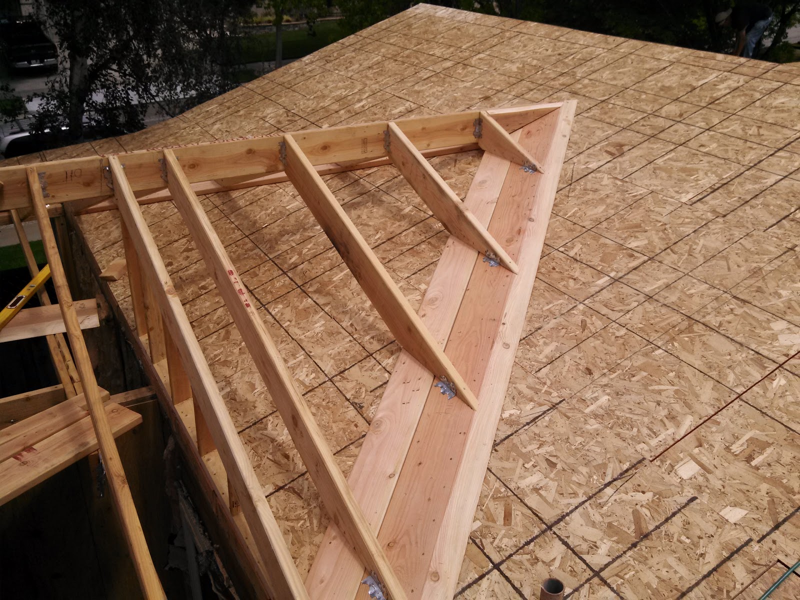 Roof Framing Geometry California Valley Sleeper Saw Blade Bevel Angle