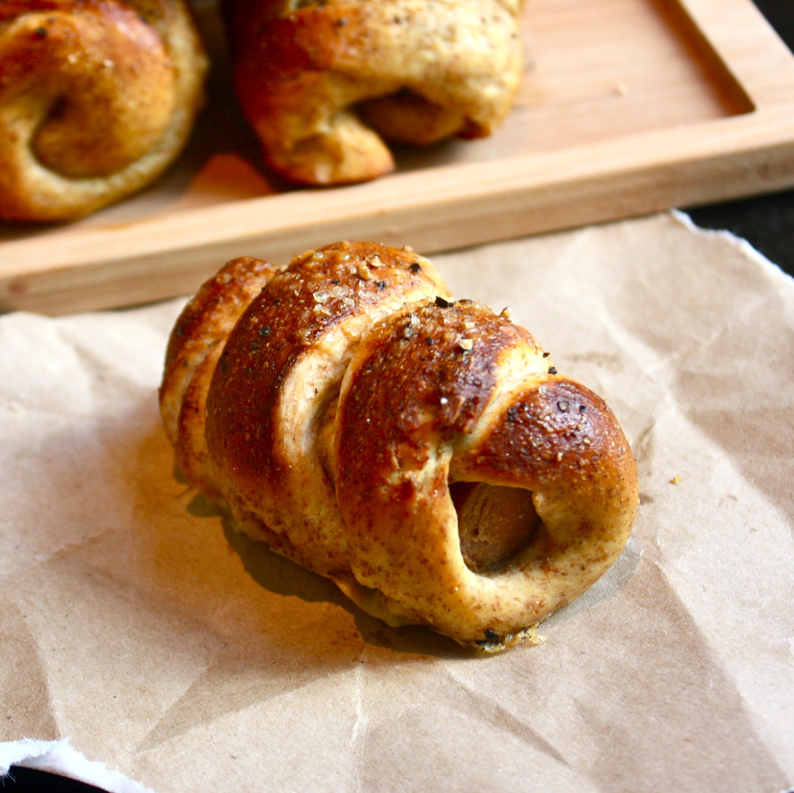 mallstyle mini pretzel dogs Cannella Vita