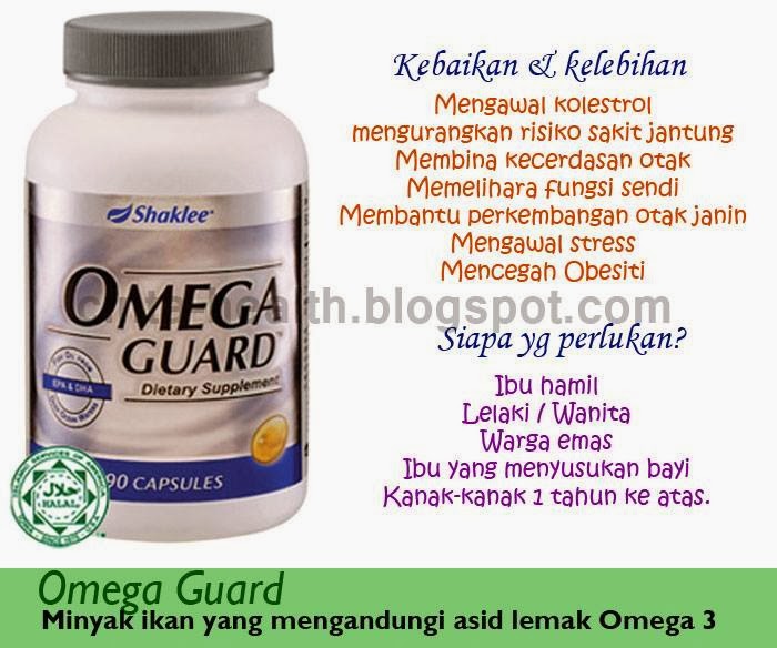 Kebaikan dan kelebihan Omega iSihat Shaklee
