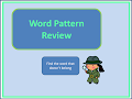 Decoding - Word Pattern Review Slideshow