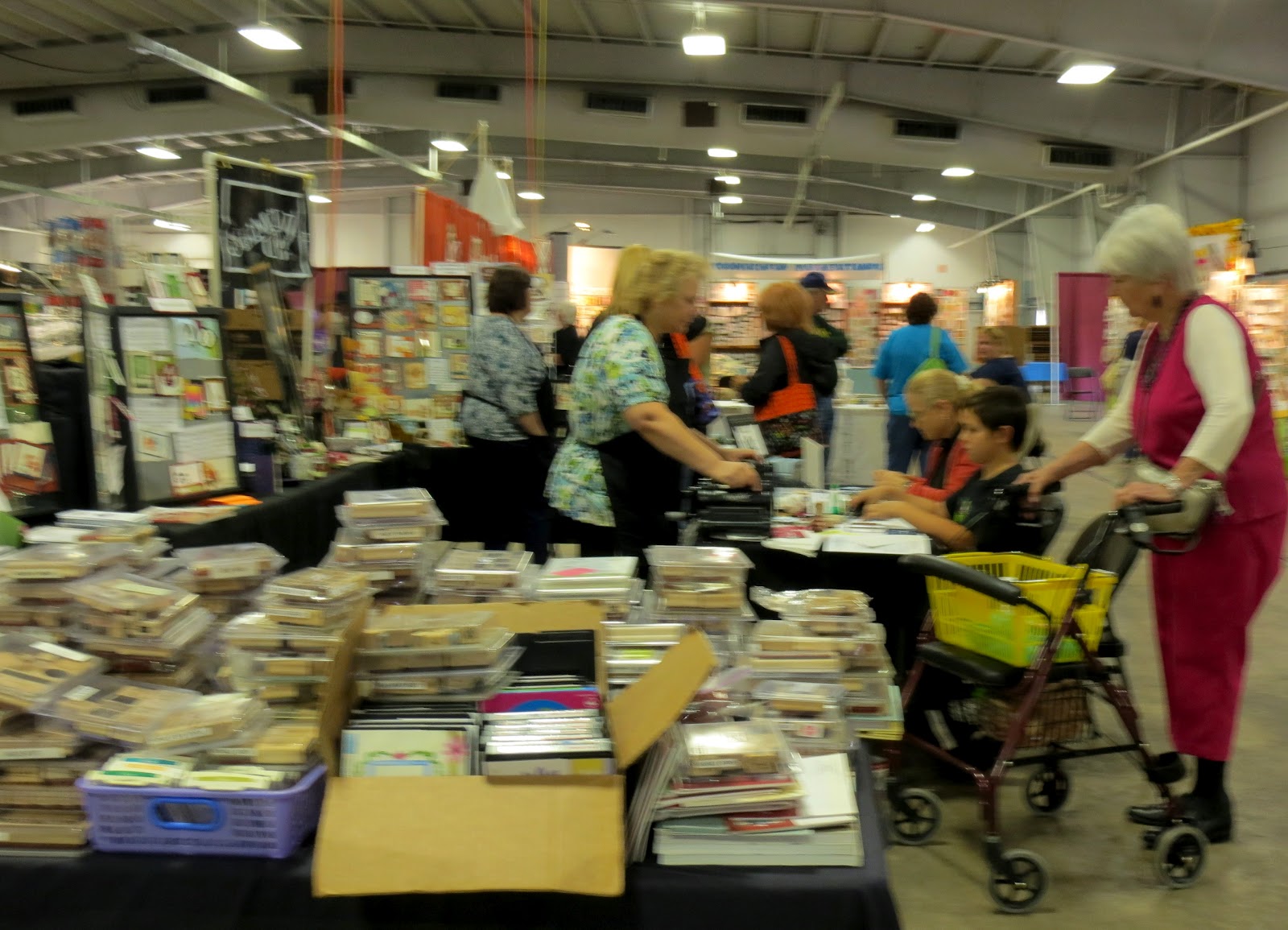 Vicky's Corner rubber stamp Blog Rubber Stamp Events Convention in