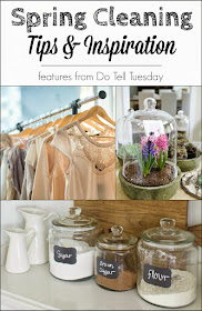 Spring Cleaning Tips & Inspiration at Do Tell Tuesday on Diane's Vintage Zest!