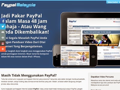 PayPal Malaysia - Rahsia PayPal Untuk Perniagaan Online