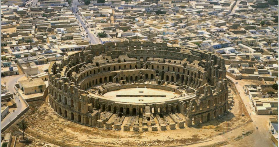 Urbanismo en Roma Anfiteatro Romano