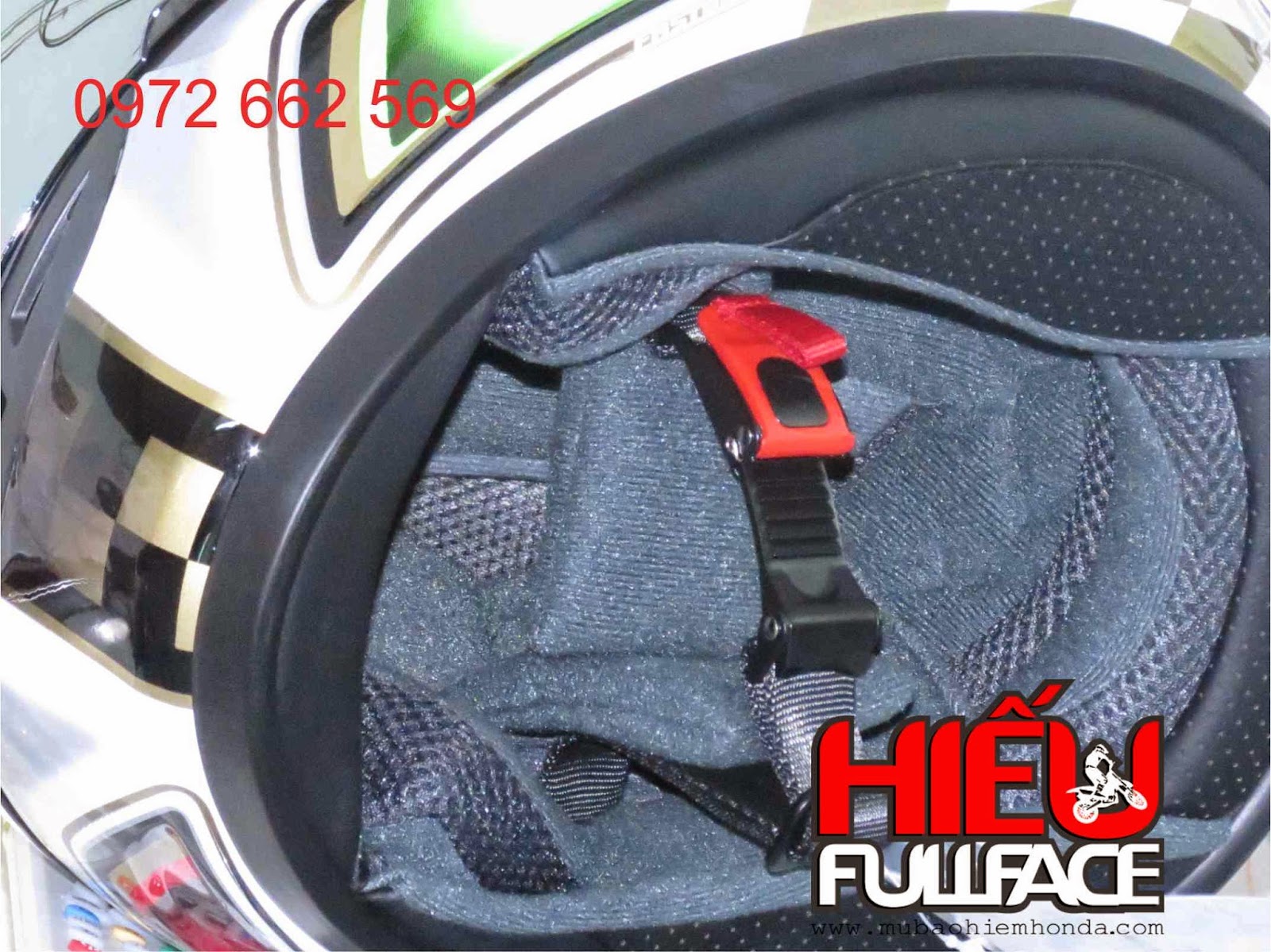 Chuyên bán nón bảo hiểm full face cho anh em có nhu cầu - 3