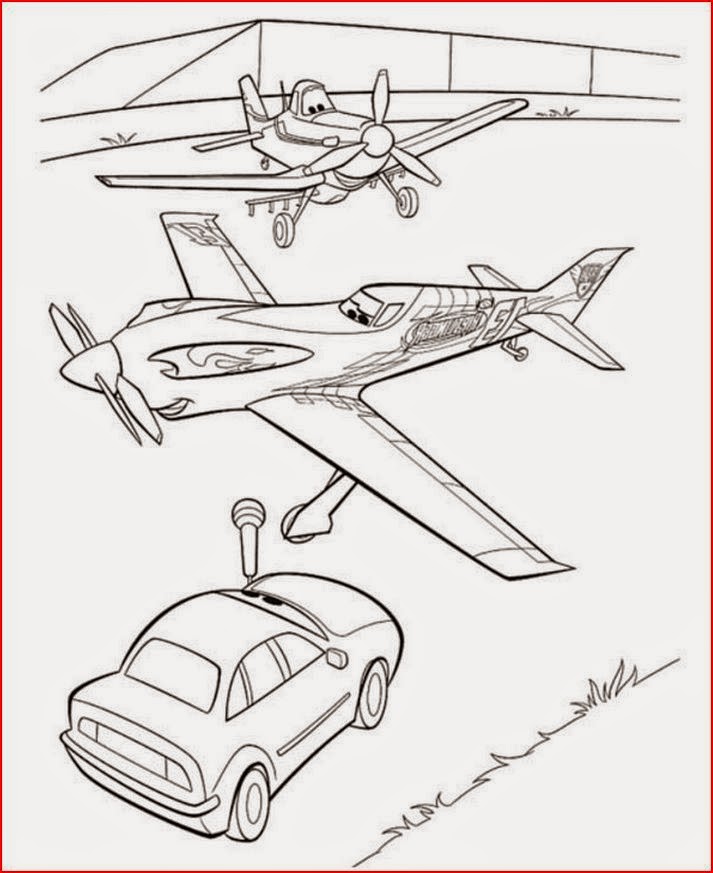Coloring Pages: Disney Planes Coloring Pages Free and Printable