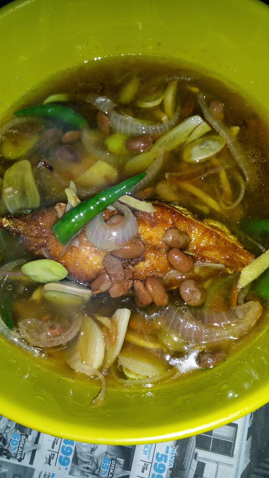Pink A Life Ikan Nyok Nyok Masak Taucu Bersama Petai