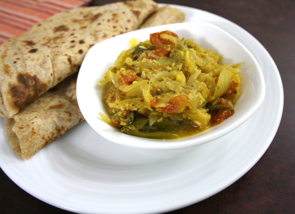 Onion Curry Easy Side Dish for Chapati