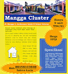 CheeDijual Rumah - Mangga Cluster , T 54/81 325jt Hanya 9 unit . Jl. Mangga I , Jatikramat Ise Cake