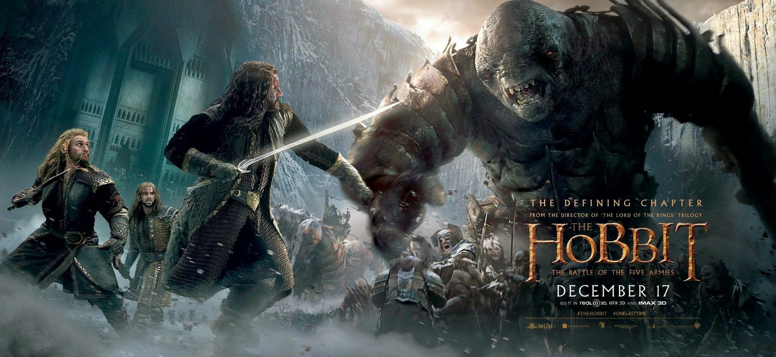 The hobbit: the battle of five arms
