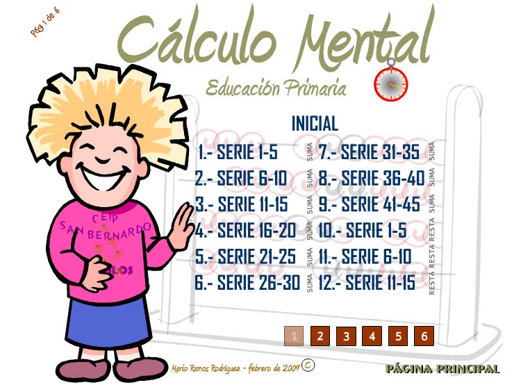 CÁLCULO MENTAL