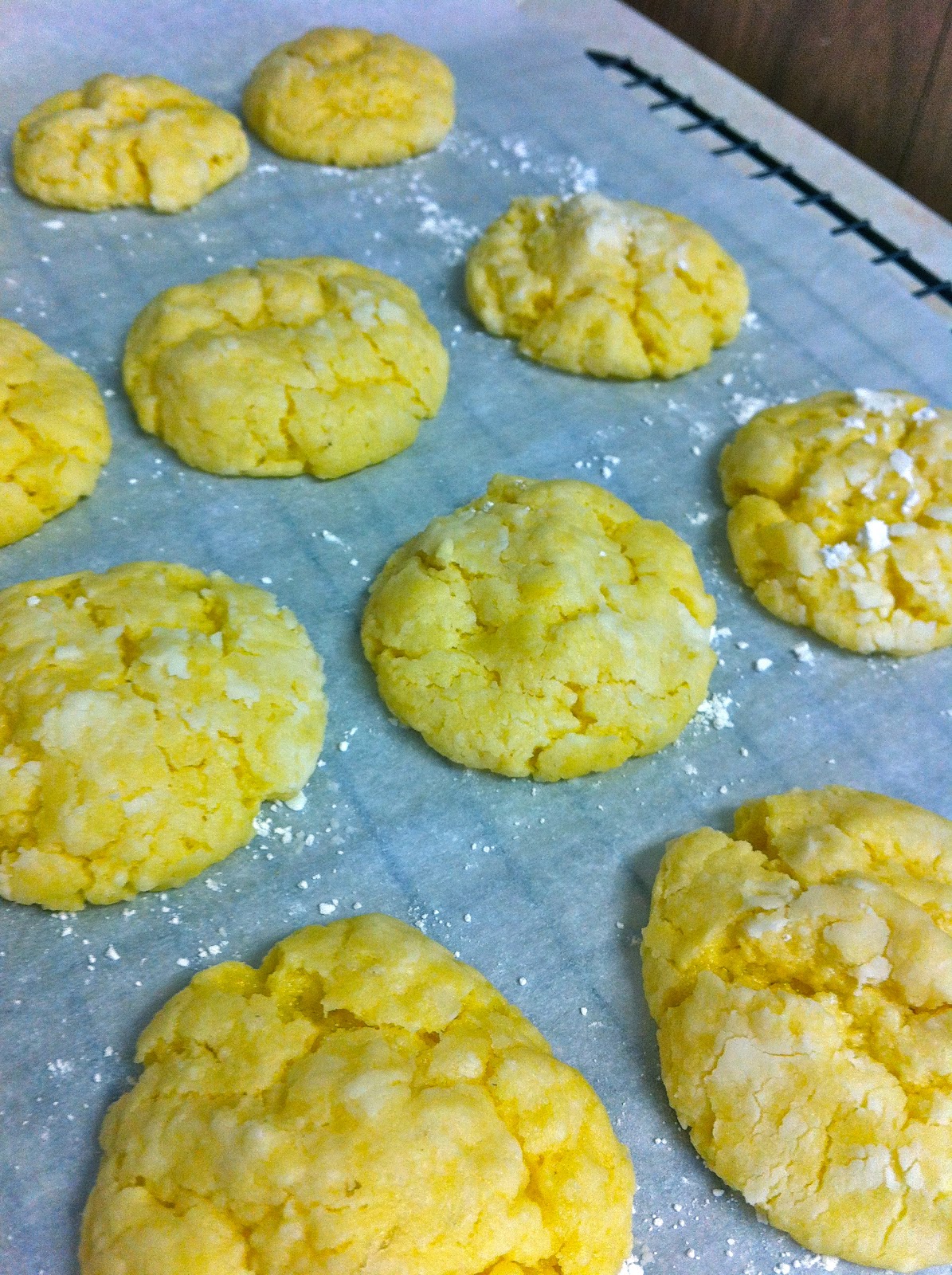 The Dilettante Chef Gooey Butter Cookies