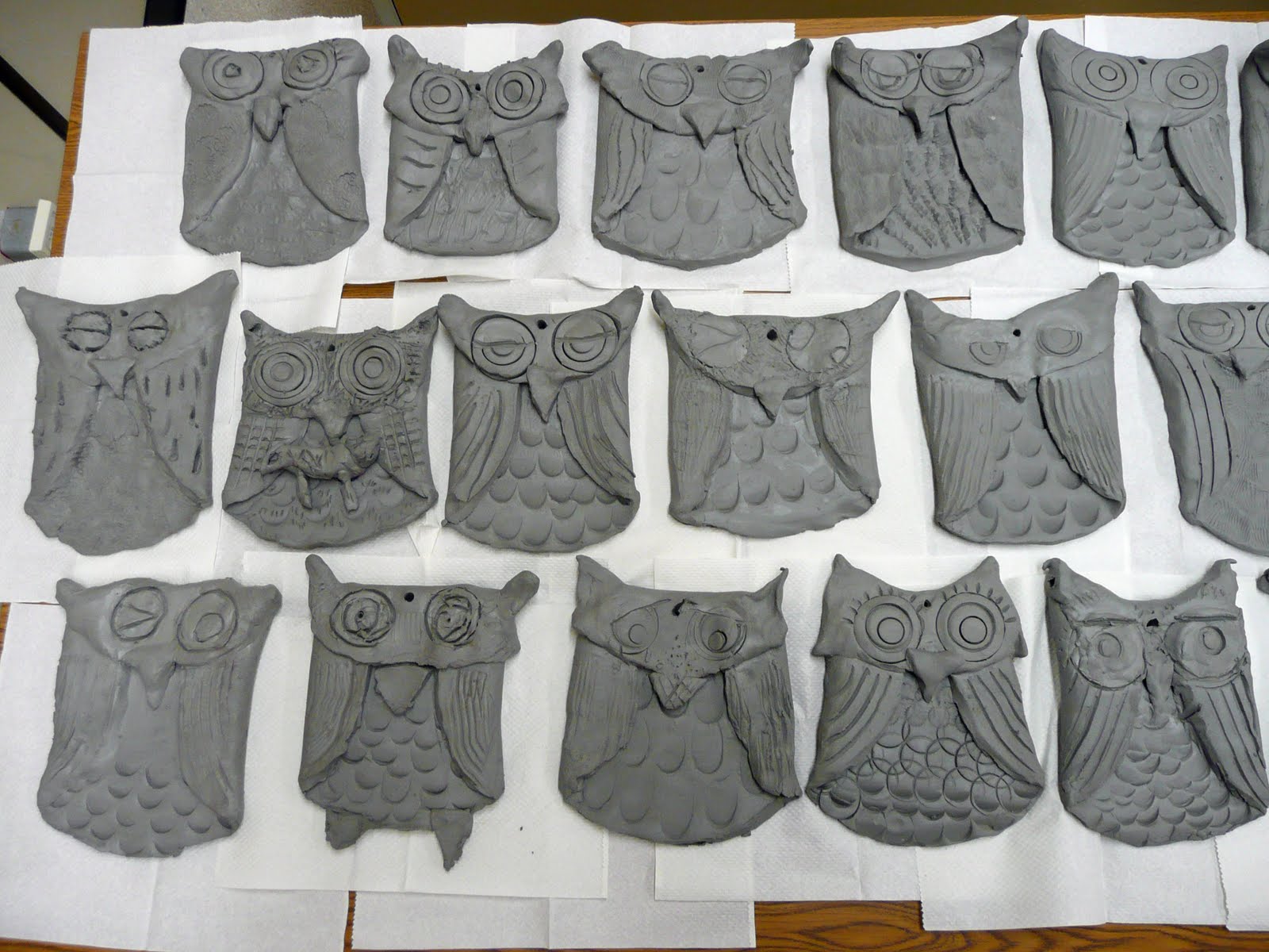 that artist woman How to Make a Clay Owl