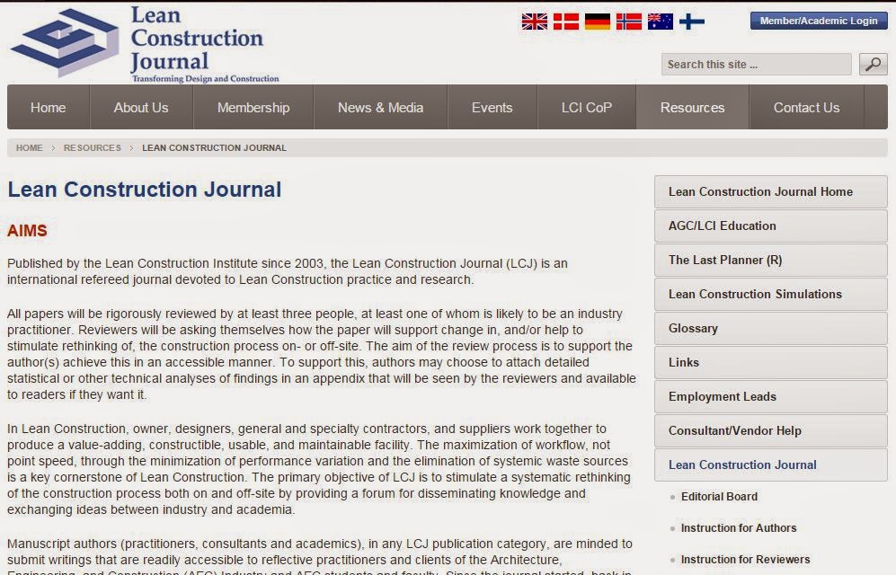 Free Journal Site Lean Construction Journal Free Journal Site