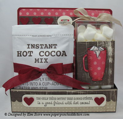 Paper Punch Addiction: Hot Cocoa Holder Tutorial