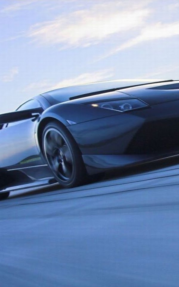 Black Lamborghini Super Sport Car Android Wallpaper