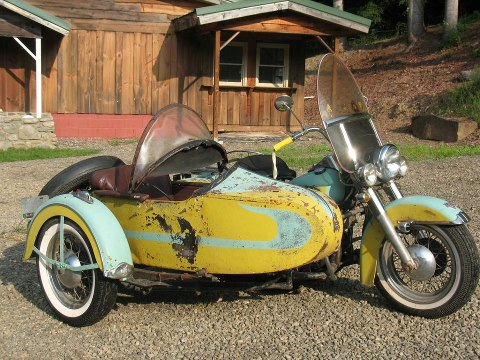 Asylum Mobilitarium Barn Find Really Cool 1955 Harley Davidson