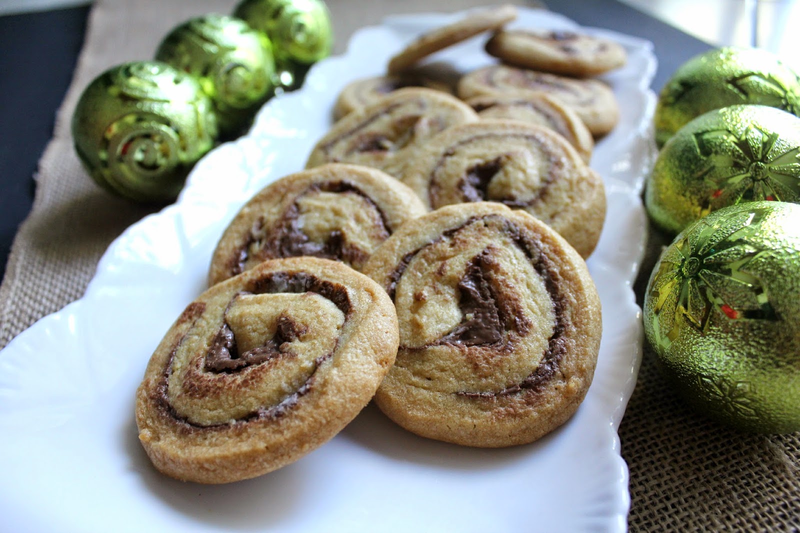Chocolate Hazelnut Pinwheel Cookies #HolidayMadeSimple #ad