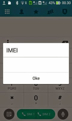 memperbaiki IMEI Zenfone 4 hilang