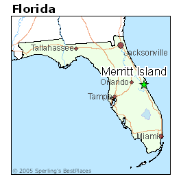 Where is Merritt Island, Florida?