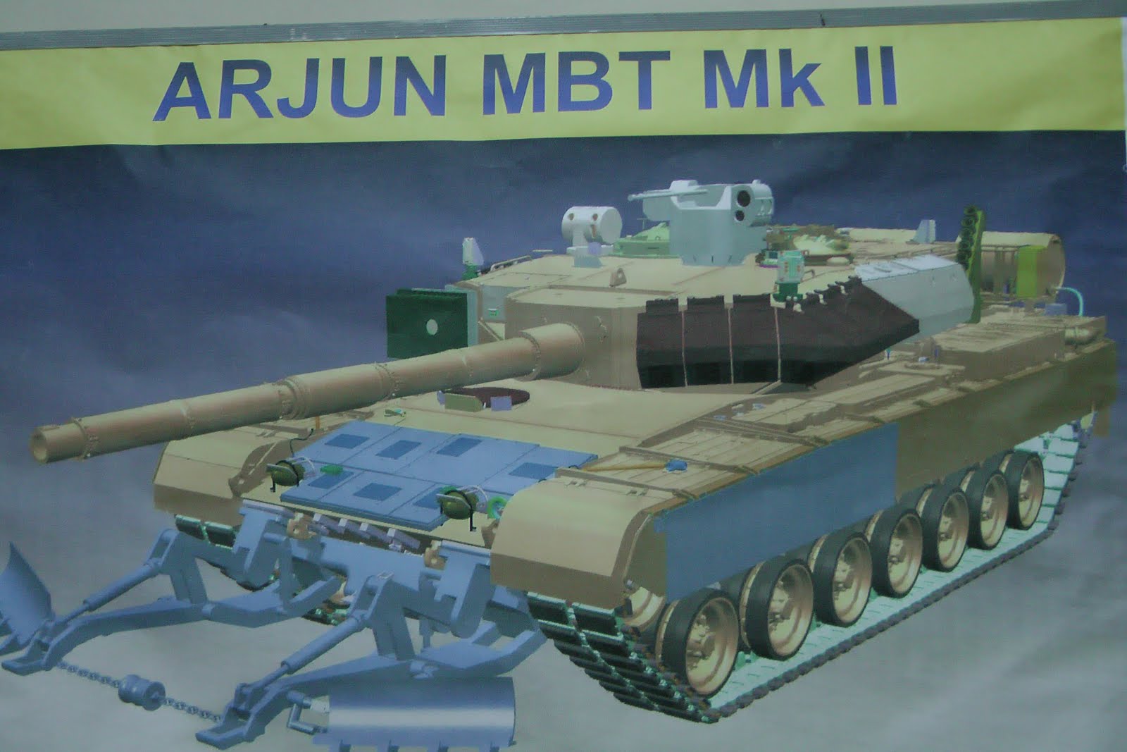Arjun Mk2 Tank