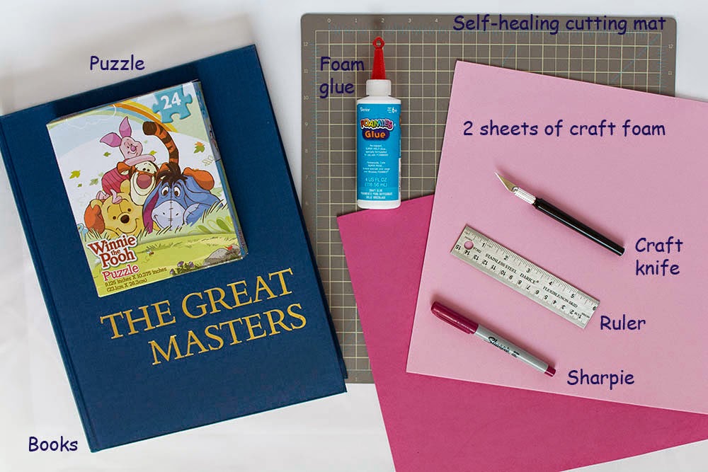 Tickled by the Creative Bug Framed Puzzle Mat DIY Puzzle Assembly