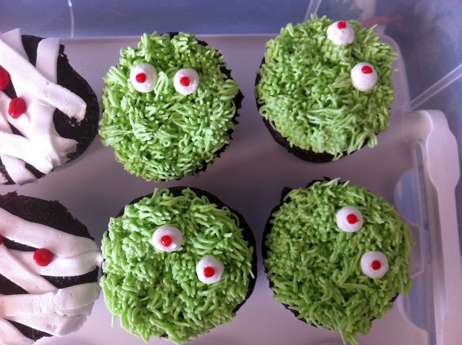 Naked Cupcakes Halloween Cupcakes