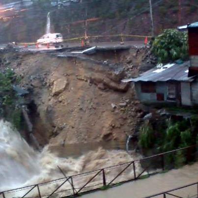 la trinidad landslide