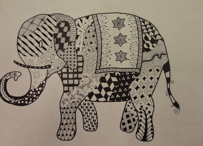 Art Mash Pen and Ink Doodles