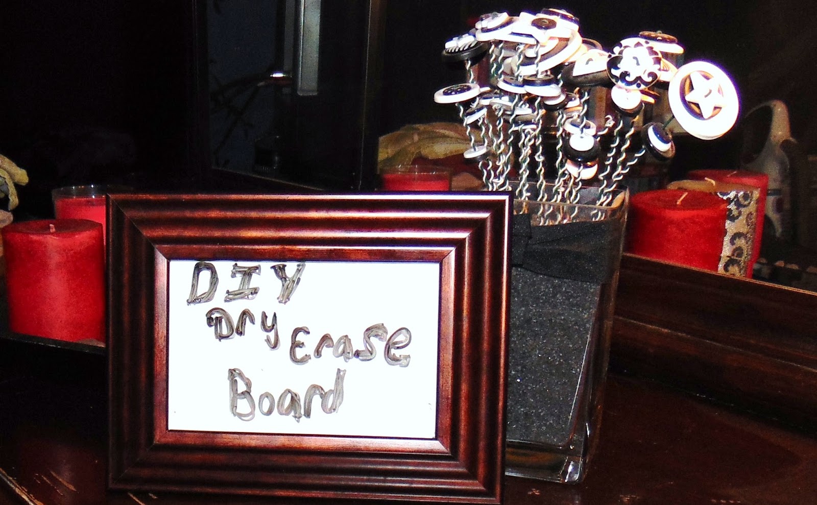 DIY Dry erase board