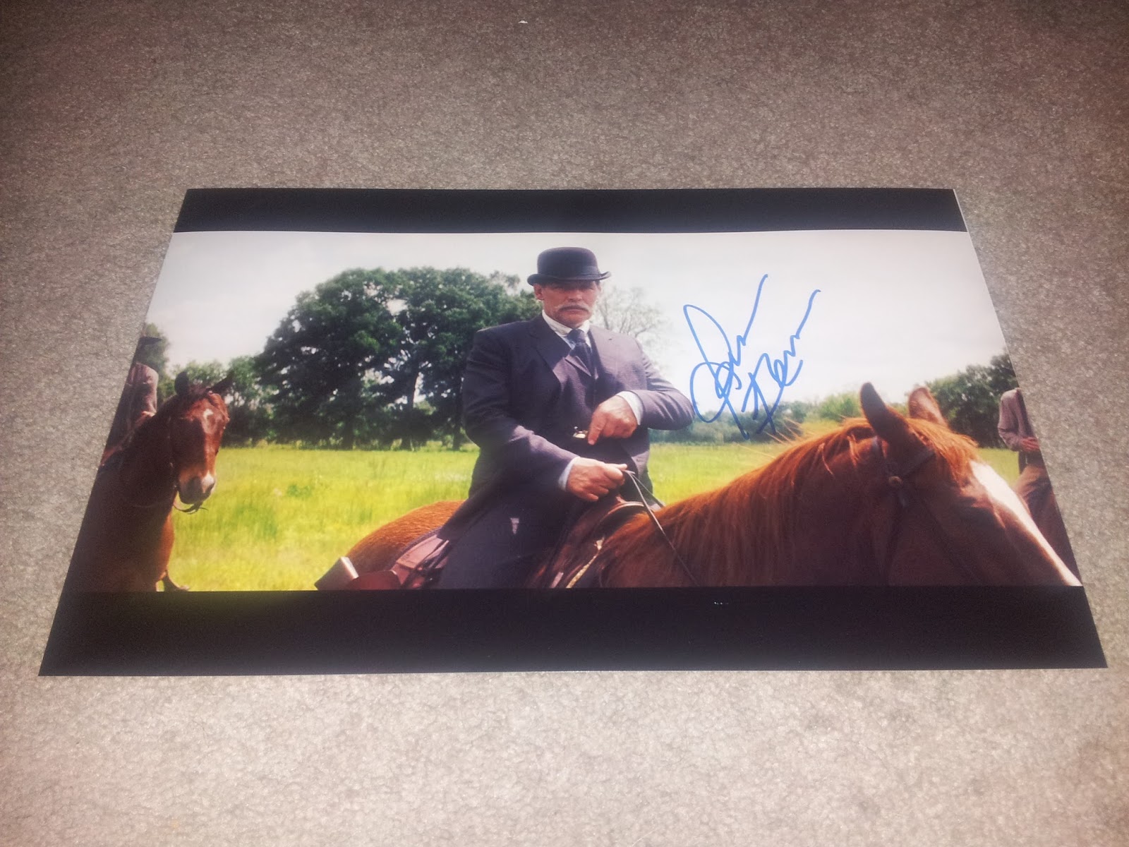 Will The Autograph Guy Butch Pooch Ace Speck Aka James Remar Of Django Unchained Autographs Photos