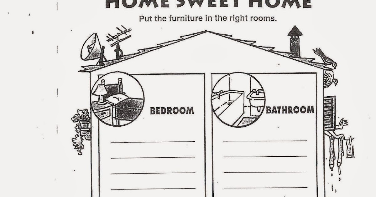 Let's Learn English: House (1) : ROOMS & OBJECTS